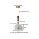 GobekUsa Ceramic LED Hanging Pendant Light - Modern Nordic Design for Home Decor