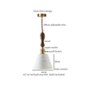GobekUsa Ceramic LED Hanging Pendant Light - Modern Nordic Design for Home Decor