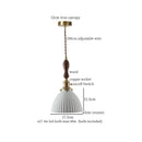 GobekUsa Ceramic LED Hanging Pendant Light - Modern Nordic Design for Home Decor