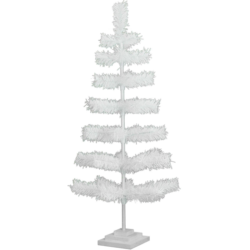 White Tinsel Christmas Tree