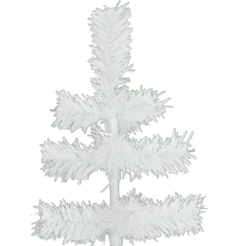 White Tinsel Christmas Tree