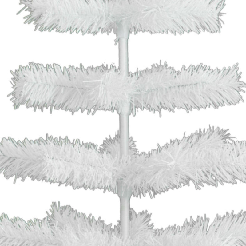 White Tinsel Christmas Tree