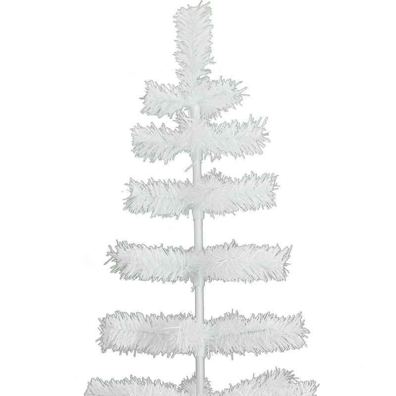 White Tinsel Christmas Tree