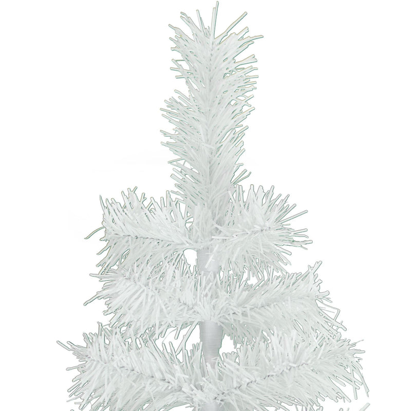 White Tinsel Christmas Tree