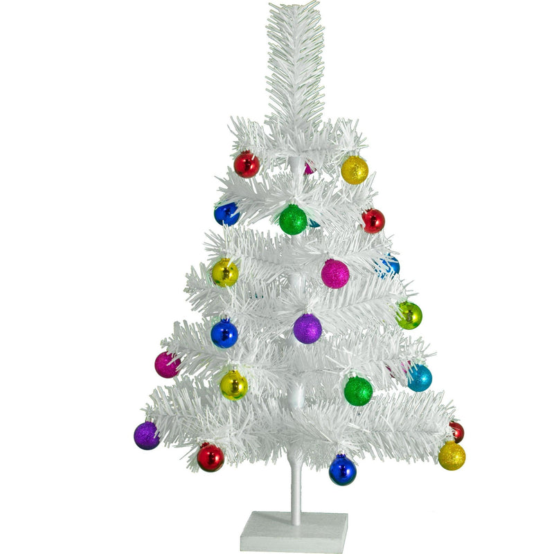 White Tinsel Christmas Tree