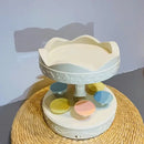 GobekUsa Dessert Table Rotating Machine for Sushi, Cupcakes, Macarons Display