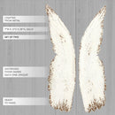 Distressed Metal Wings by Decor Steals