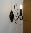 GobekUsa Crystal Deco Loft Wall Lamp for Bedroom Restaurant Aisle Cafe Sconce
