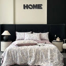 GobekUsa Cool Silk Summer Quilt Set with Sheets & Pillowcases