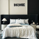 GobekUsa Cool Silk Summer Quilt Set with Sheets & Pillowcases