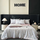 GobekUsa Cool Silk Summer Quilt Set with Sheets & Pillowcases