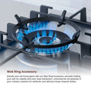 Rangaire 24" Gas Cooktop 4 Burners Stainless Steel RCG241S