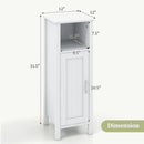 Bathroom Storage Organizer with 2-Tier Cabinet by LJGDeals