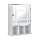 Wall Mounted and Mirrored Bathroom Cabinet by LJGDeals