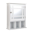 Wall Mounted and Mirrored Bathroom Cabinet by DirectDeals