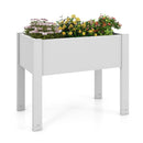 53L Raised Bed Grow Box Self-Watering Planter Box Stand with Water Level Monitor by LJGDeals