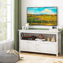44 Inch Wooden Storage Cabinet TV Stand by LJGDeals