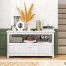 44 Inch Wooden Storage Cabinet TV Stand by LJGDeals