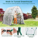 6 x 6 x 6.6 FT Outdoor Wall-in Tunnel Greenhouse by LJGDeals