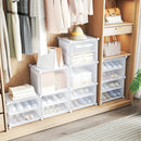 12-Cube 48 Pairs Portable Shoe Shelves with Hook by LJGDeals