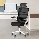 Adjustable Swivel Task Chair Ergonomic Office Chair with Adjustable Lumbar Support by LJGDeals