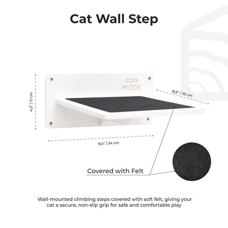 Wooden Decagon Step - White, photo 4 of 4