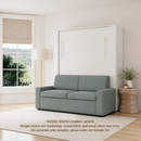 Wall Bed with Sofa by Inovabed