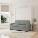 Wall Bed with Sofa by Inovabed