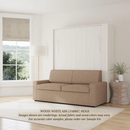 Wall Bed with Sofa by Inovabed