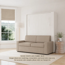 Wall Bed with Sofa by Inovabed