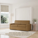 Wall Bed with Sofa by Inovabed