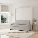 Wall Bed with Sofa by Inovabed