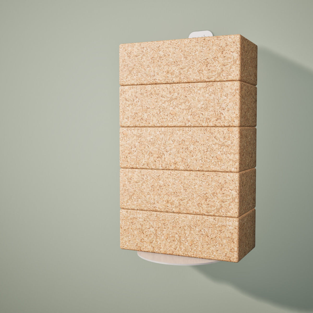 Yoga Block Wall Bracket | White, photo 6 of 9