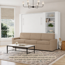 Wall Bed with Extended Sofa