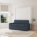 Wall Bed with Sofa by Inovabed