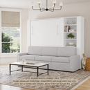 Wall Bed with Extended Sofa
