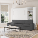 Wall Bed with Extended Sofa