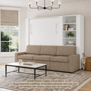 Wall Bed with Extended Sofa