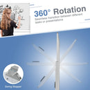 Rolling Double-Sided Magnetic Whiteboard on Wheels with Stand and Aluminum Alloy Frame by LJGDeals