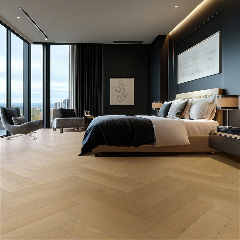 MSI Mccarran®whitlock Herringbone Engineered Hardwood Flooring, photo 11 of 22