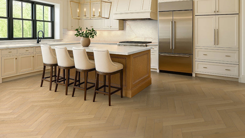 MSI Mccarran®whitlock Herringbone Engineered Hardwood Flooring, photo 14 of 22