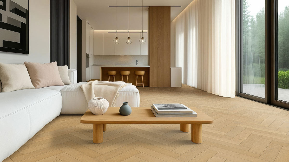MSI Mccarran®whitlock Herringbone Engineered Hardwood Flooring, photo 9 of 22