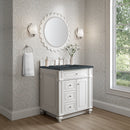 James Martin Bristol 30" Single Bathroom Vanity, Bright White