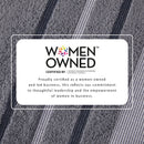 Decorative Cotton Stripe Bath Towel Set - Noelle Collection by Great Bay Home