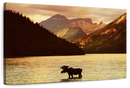 Lake Moose Wall Art