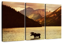 Lake Moose Wall Art