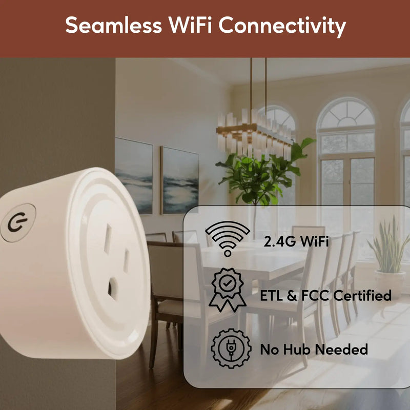 WiFi Round Smart Plug, photo 2 of 12
