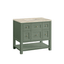 James Martin Breckenridge 36" Single Bathroom Vanity, Smokey Celadon