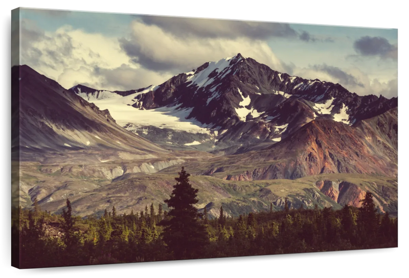 Alaskan Mountains Wall Art