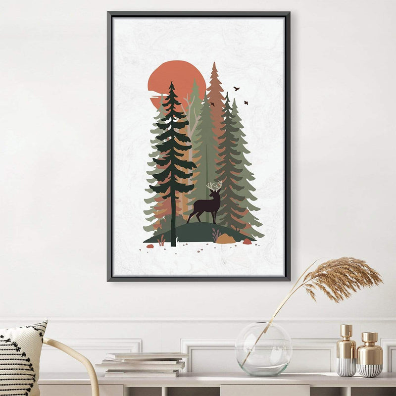 Wild Deer Canvas